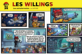 Willings : Les extraterrestres, La capture, 7 Vignettes, Format A3