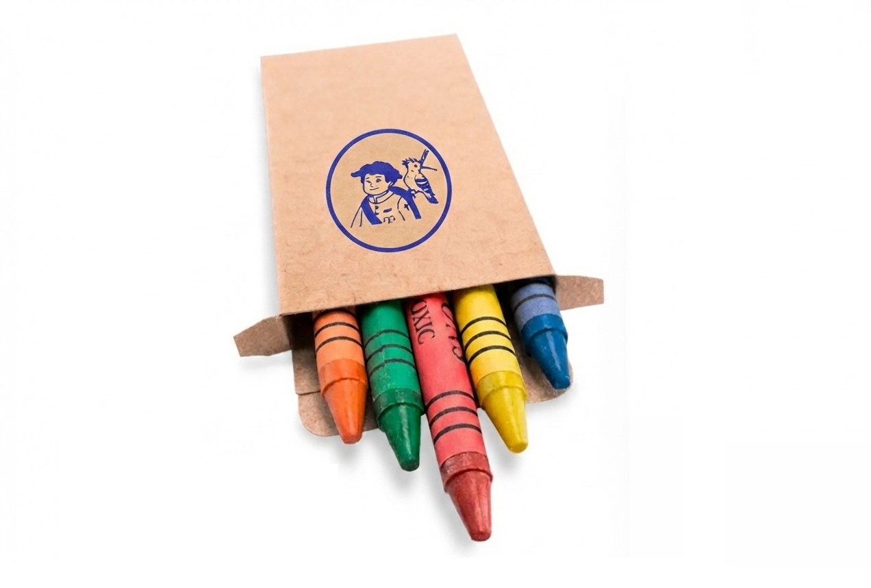Boîte de crayons gras